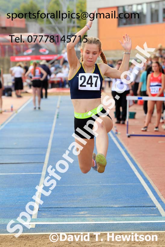 Long Jump, 2024 Gateshead Tartan Games.  Photo: David T. Hewitson/Sports for All Pics